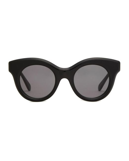 Loewe Black Round-frame Sunglasses