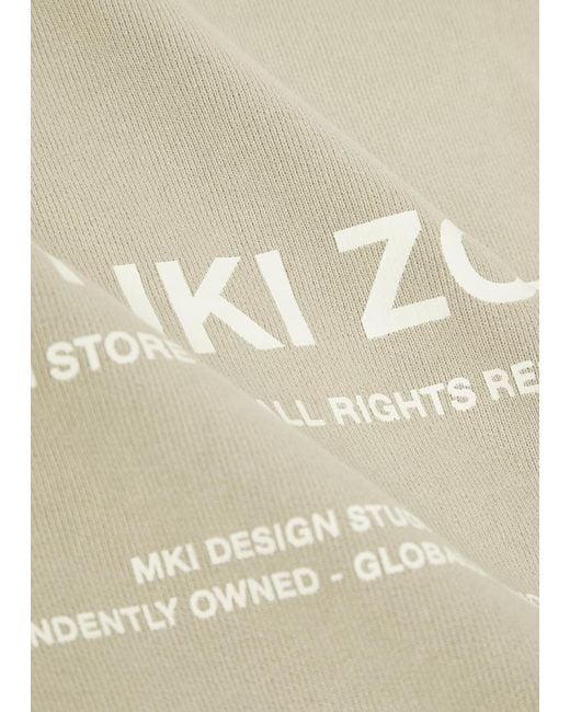 MKI Miyuki-Zoku Natural Design Studio Hooded Cotton-Blend Sweatshirt for men