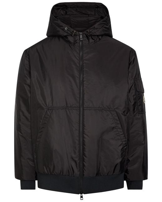 Moncler Black Poiliot Quilted Shell Jacket for men