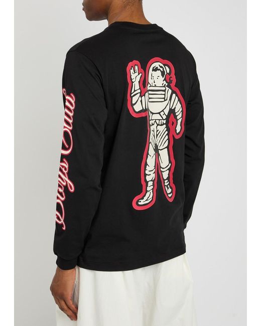 BBCICECREAM Black Graphic-Printed Cotton Top for men