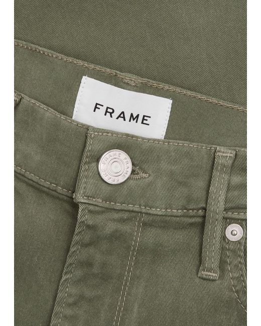 FRAME Green L'homme Slim-leg Jeans for men