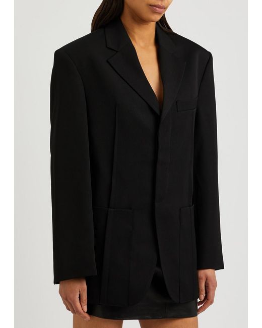 Jacquemus Black La Veste D'homme Wool Blazer