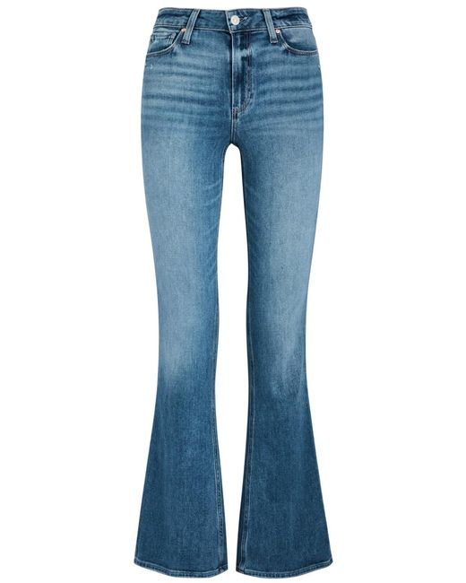 PAIGE Blue Laurel Canyon Bootcut Jeans