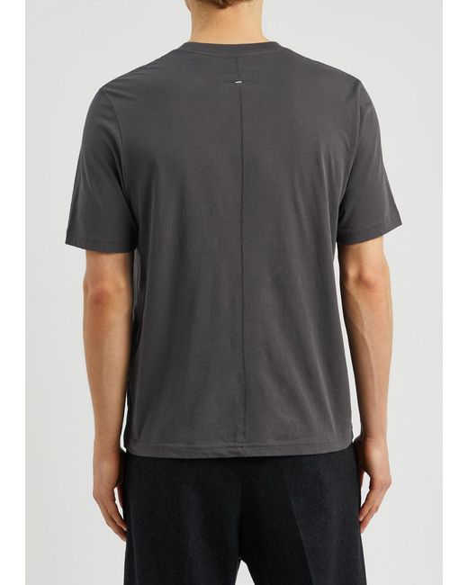 Rag & Bone Gray Logo-print Cotton T-shirt for men