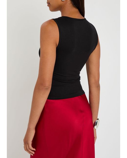 Reformation Black Bella Jersey Tank