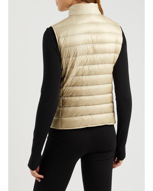 Moncler Natural Liane Quilted Shell Gilet