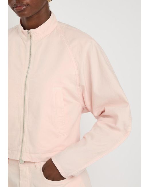 Alaïa Pink Denim Jacket
