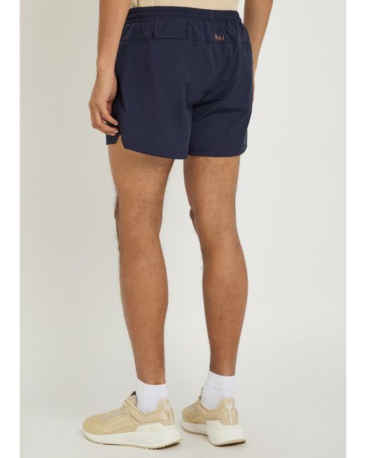 Now You Live Blue Gulmey Shorts for men