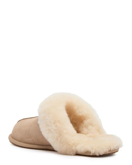 Ugg Natural Scuffette Ii Suede Slippers