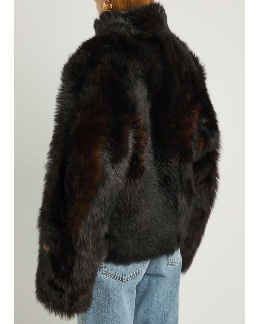 Totême  Black Shearling Jacket