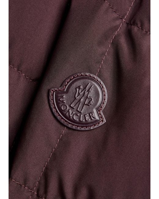 Moncler Purple Cochevinne Padded Shell Jacket