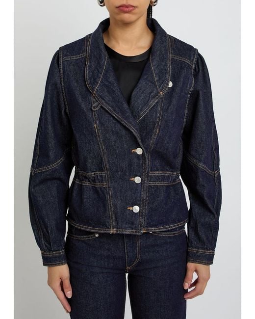 Isabel Marant Blue Dolie Jacket