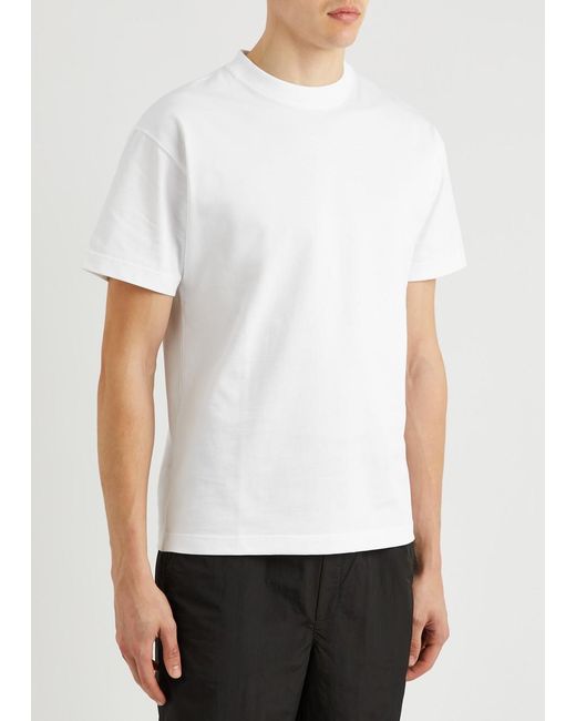 Soulland White Kai B.H.I.T Printed Cotton T-Shirt for men
