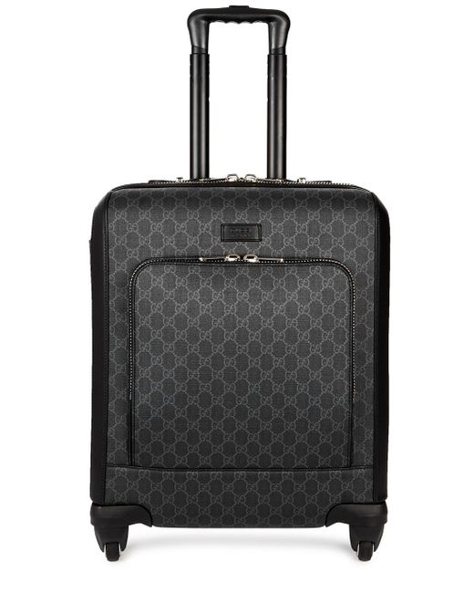 Gucci Black GG Supreme Suitcase for men
