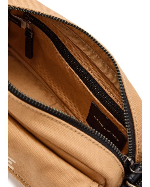 Marc Jacobs Metallic The Cargo Canvas Shoulder Bag