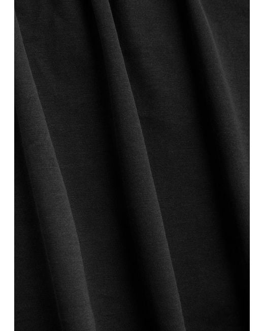 Sunspel Black Cotton T-Shirt for men