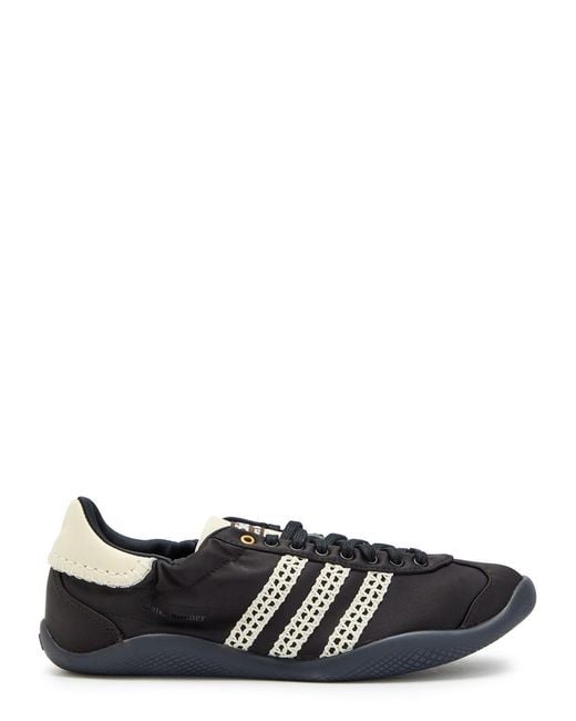 Wales Bonner Black Adidas X Karintha Satin Sneakers