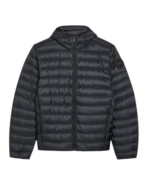 Canada Goose Black Stratus Padded Shell Jacket for men