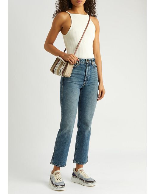 Chloé White Nama Sneaker