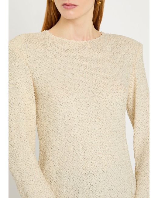Heirlome Natural Amy Bouclé Top