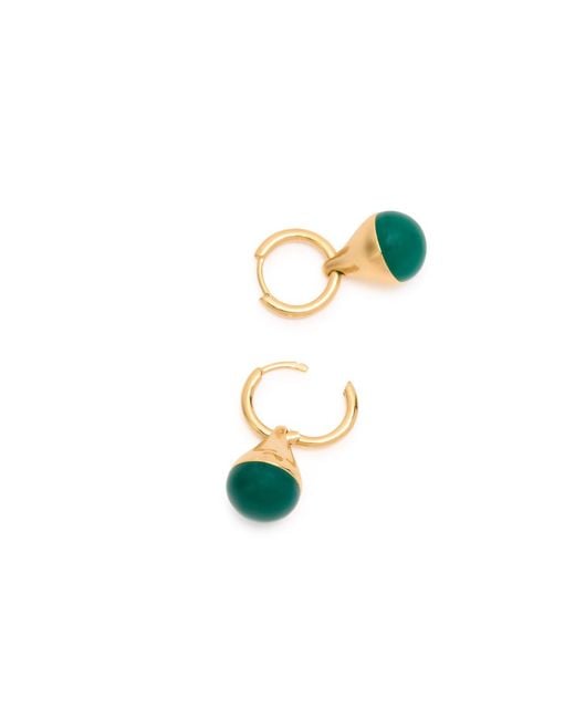 Otiumberg Blue Stilla 14Kt Vermeil Hoop Earrings