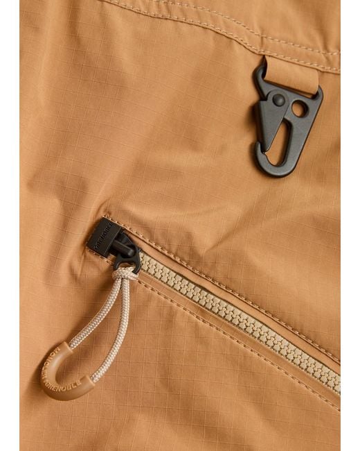 Moncler Brown Zennor Day-Namic Shell Overshirt Jacket for men