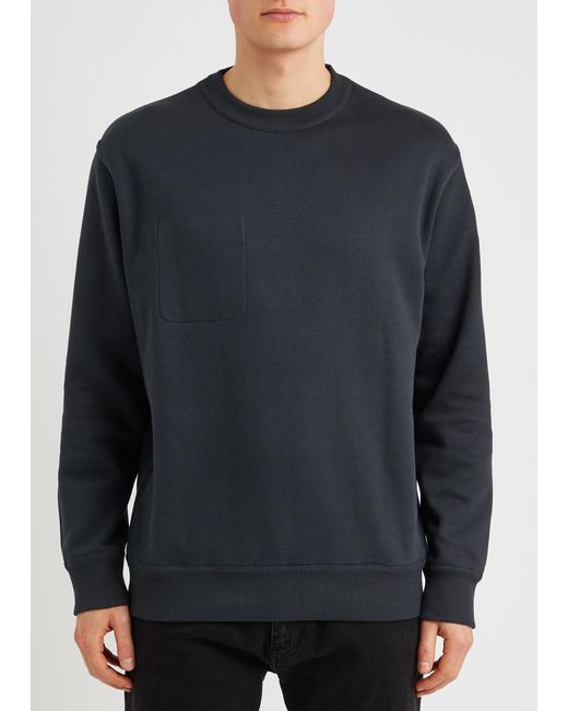 Oliver Spencer Gray Reversible Cotton Sweatshirt for men
