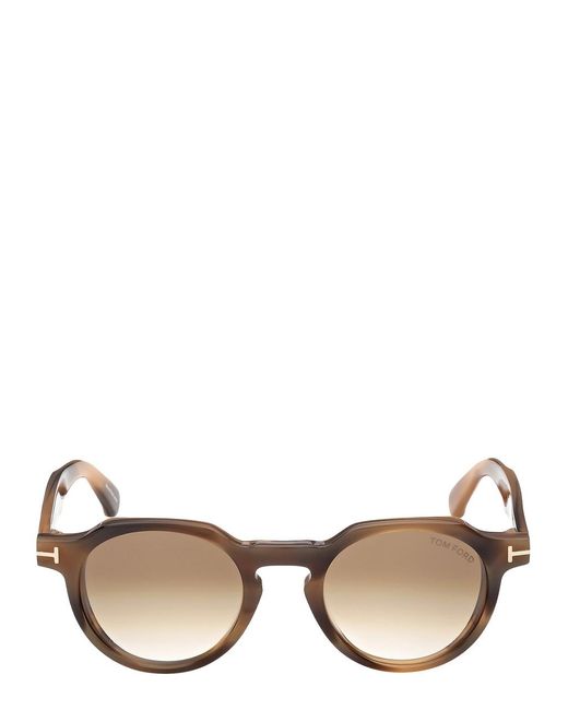 Tom Ford Multicolor Thomas Round-Frame Sunglasses for men