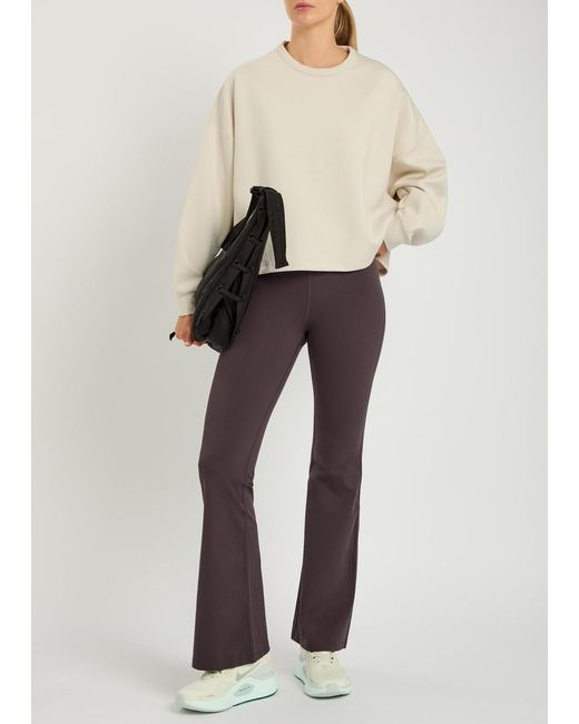 Nike Natural Cropped Jersey Sweatshirt