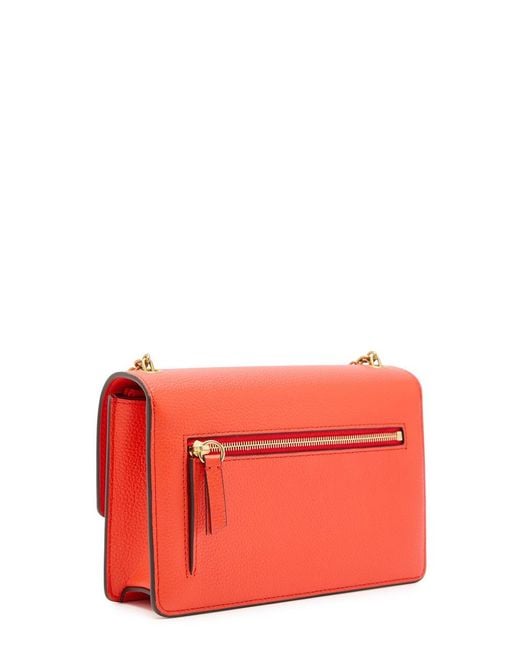 Mulberry Red Darley Small Grained Leather Cross-Body Bag