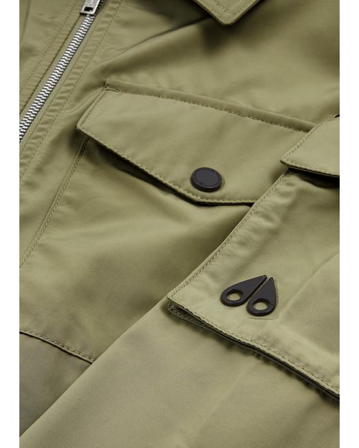 Moose Knuckles Green Charlesbourg Shell Jacket for men