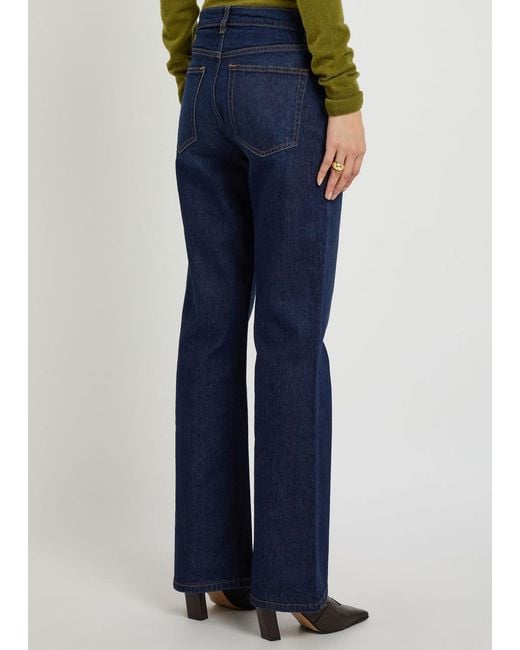 Reformation Blue Sharon Bootcut Jeans