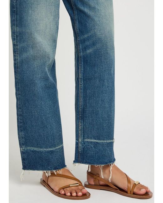 Chloé Brown Matilda Leather Sandals