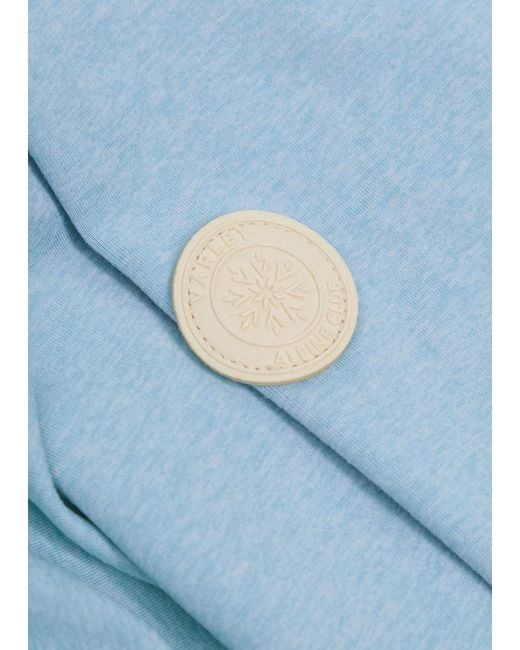 Varley Blue Always Warm Stretch-Jersey Top