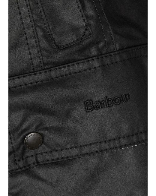 Barbour Black Beadnell Waxed Cotton Jacket
