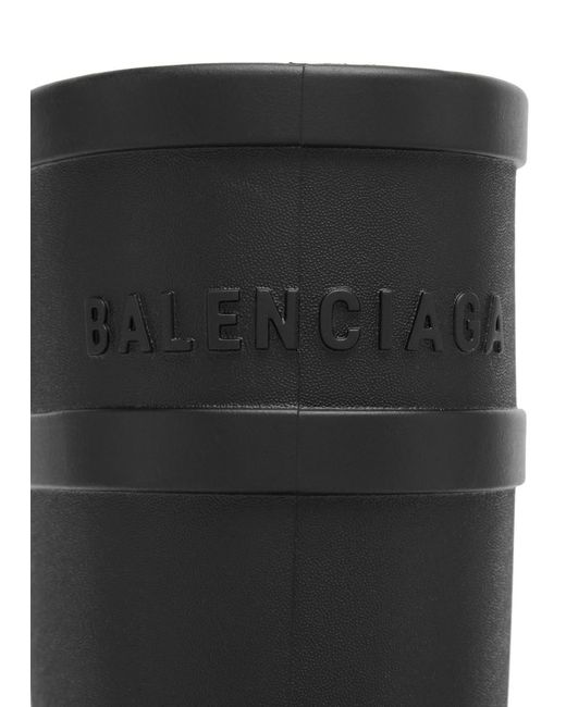 Balenciaga Black X Crocs Rubber Boots for men
