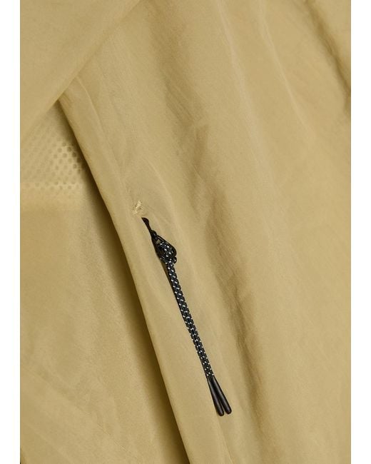 Literary Sport Natural Henry Stand-Collar Stretch-Nylon Run Jacket for men