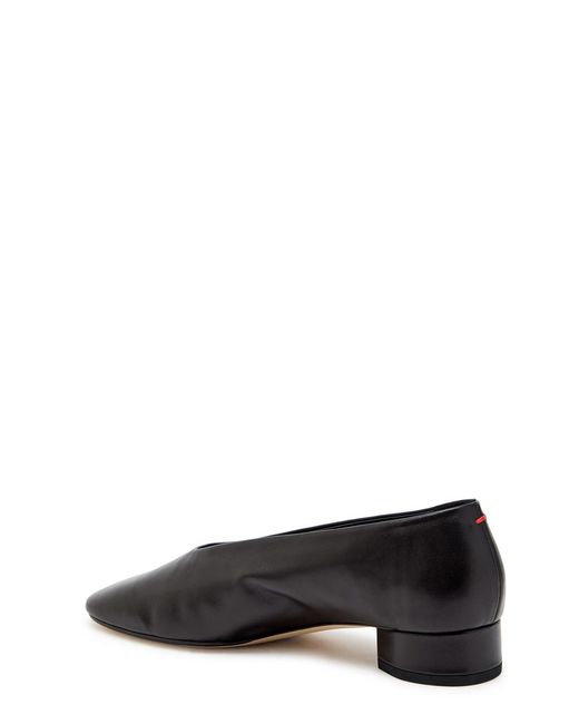 Aeyde Black Delia 20 Leather Pumps