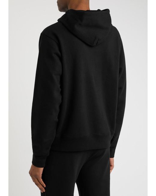 BBCICECREAM Black Duck Camo Arch Logo Hooded Cotton Sweatshirt for men