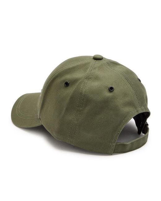 Paul Smith Green Zebra-Embroidered Cotton Cap for men