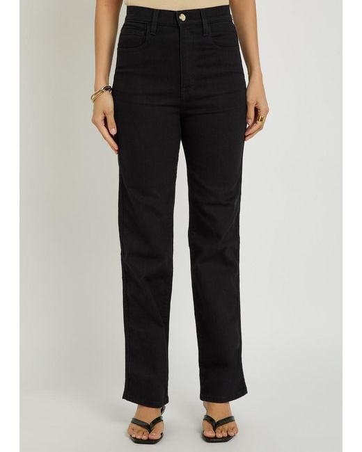 RÙADH Black The Kerr Slim Straight-Leg Jeans