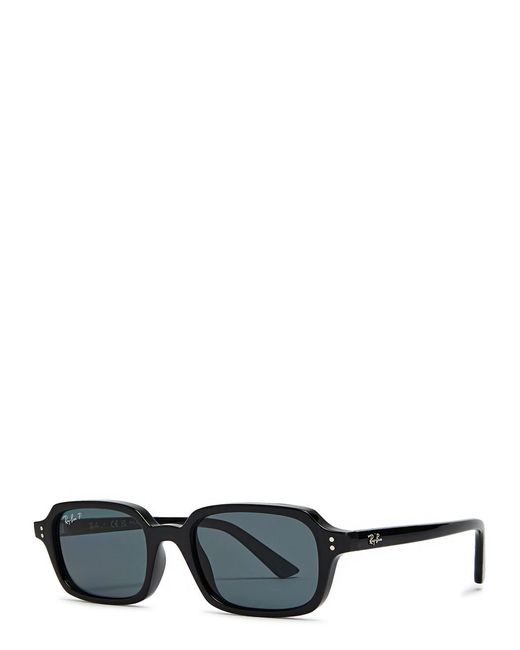 Ray-Ban Black Zuri Rectangle-Frame Sunglasses