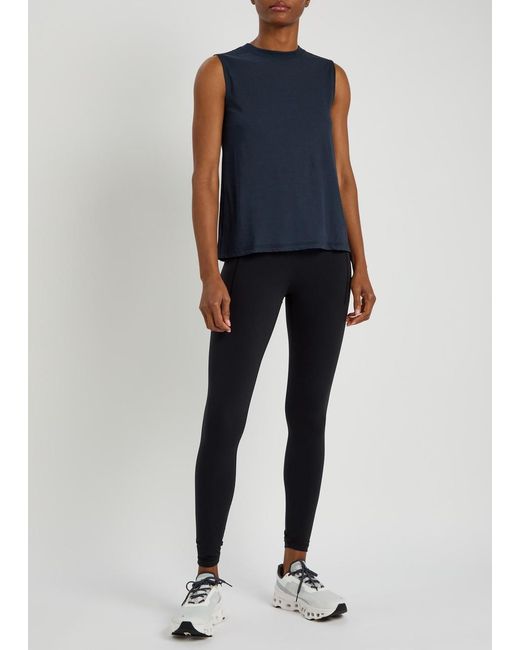 Literary Sport Blue Naomi Cotton Tank Top