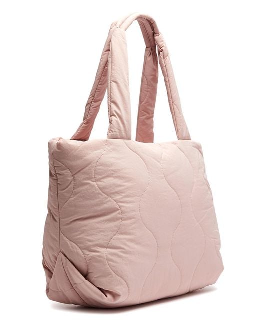 Jakke Pink Tate Quilted Shell Tote