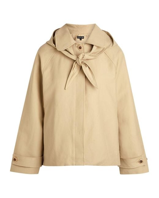 Sister Jane Natural Galleria Hooded Cotton Jacket