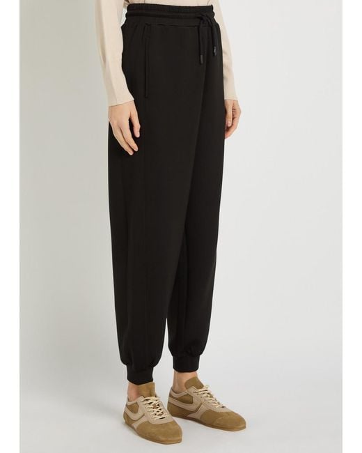 Now You Live Black Uppingham Jersey Sweatpants