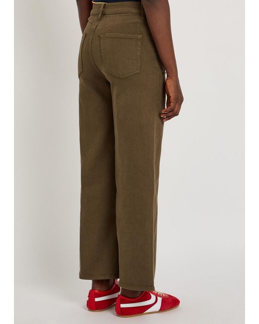 FRAME Natural The Anchor Straight-Leg Jeans