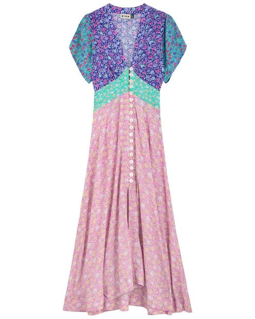 granny square crochet dress Pattern PDF – Gathered Buy RSVP by Nykaa 25SAMPLESALE100 Color:Pink Daisy Womens Stylish Crochet Dresses