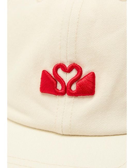Spense Natural Super Dad Logo-Embroidered Cotton Cap