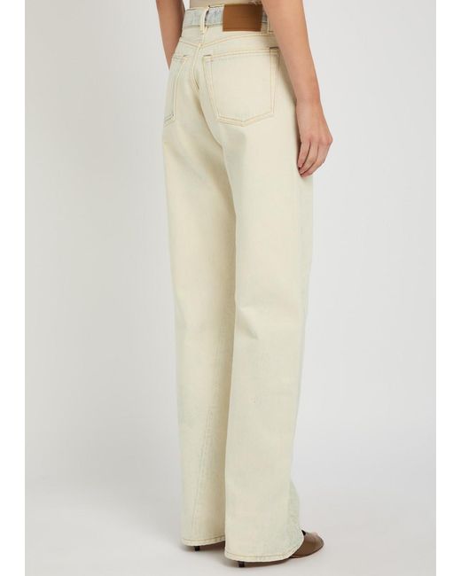 Our Legacy Natural Watu Cut Boot-Leg Jeans
